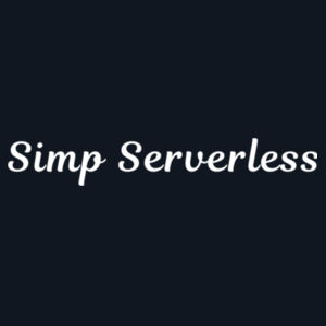 Simp Serverless (Organic Tee) Design